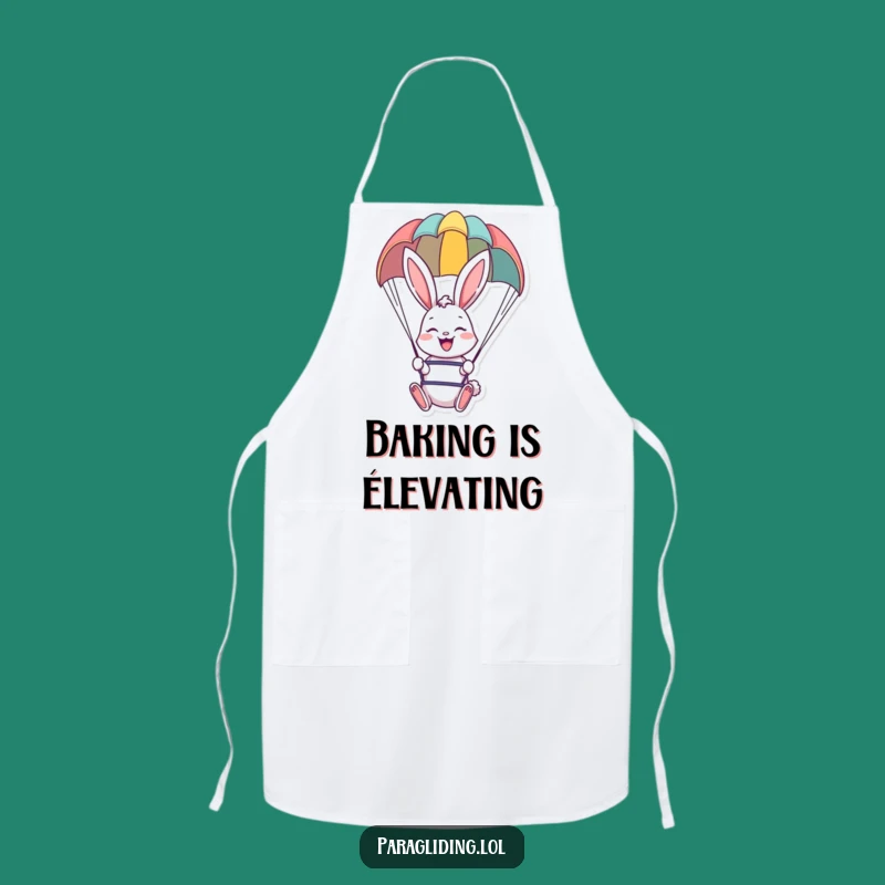 Funny Bunny Paraglider Apron - Cook with Cheer and Adventure
