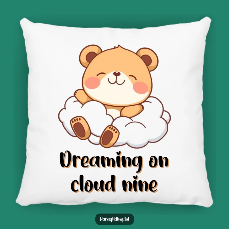 Funny Bear Cloud Pillow: Snuggle Up with This Sweet Funny Gift