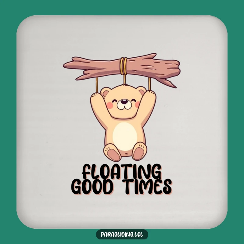 Funny Bear Coasters: Protecting Surfaces with Proud, Peaceful Humor
