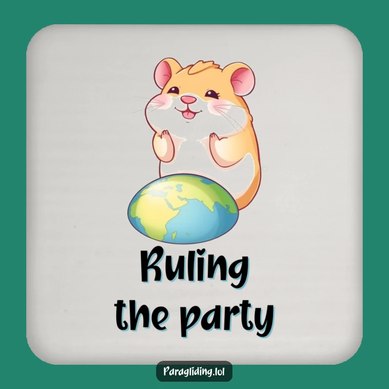 Funny Hamster Coasters: Smiling Protection, Cheerful Surfaces