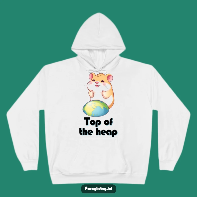 Funny Hamster Hoodie: Cozy Smiles, World Views, Ultimate Comfort Gift