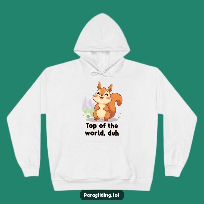 Funny Squirrel Panoramic Hoodie: Stay Cozy with This Funny Gift
