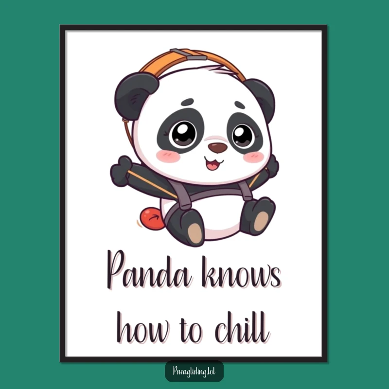 Free Printable Panda Wall Art Funny Downloadable Art for Quirky Decor