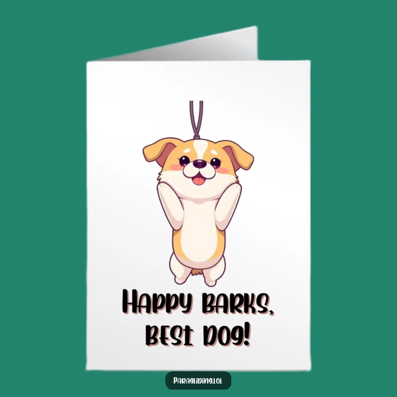 Free Printable Birthday Card: Proud Dog Enjoying View - Funny Downloadable Gift