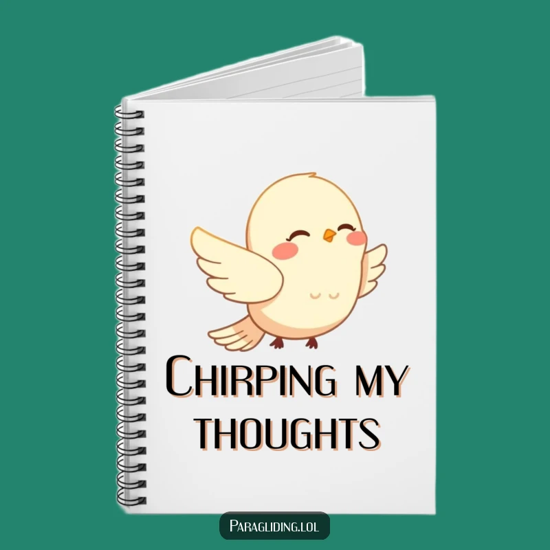Funny Bird Drift Notebook: Peaceful Journal for Thoughts, Useful Funny Gift