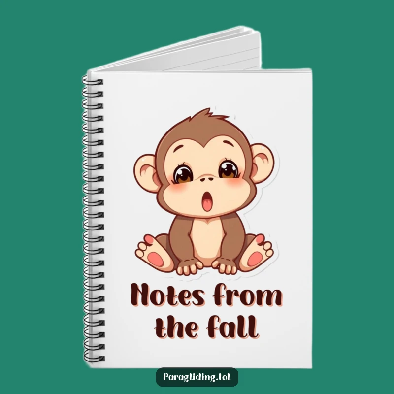 Funny Surprised Monkey Notebook: Jot Down Your Most Shocking Ideas
