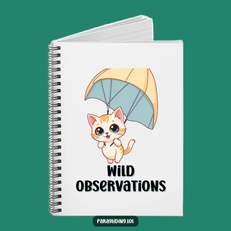 Funny Curious Cat Notebook: Jot Down Daring Adventures