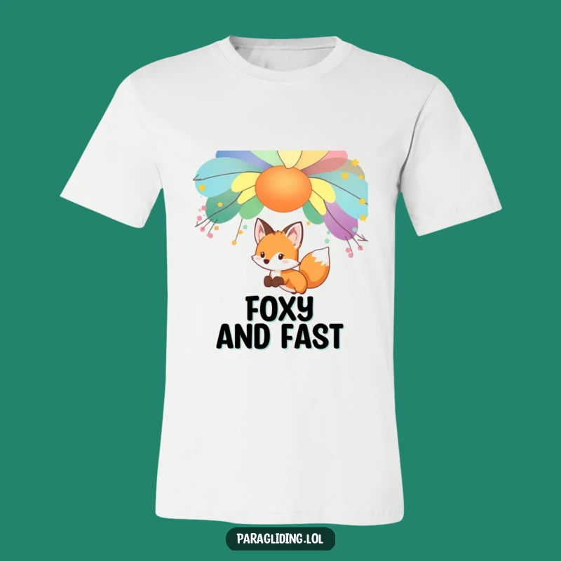 Funny Curious Fox T-Shirt: Explore Nature with This Adorable Graphic Tee!