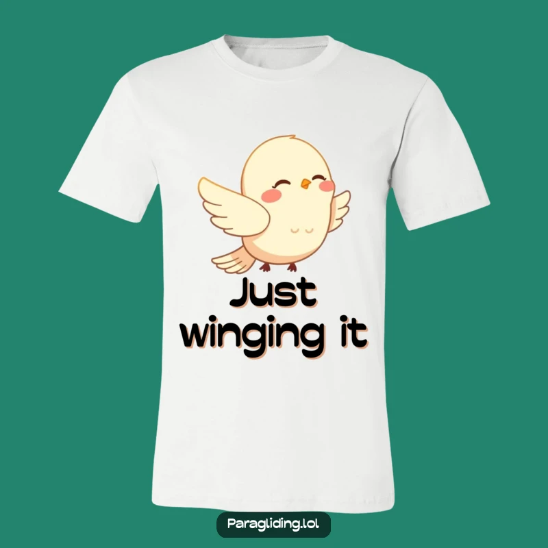Funny Bird Drift T-Shirt: Peaceful Flyer's Comfort Tee, Hilarious Funny Gift